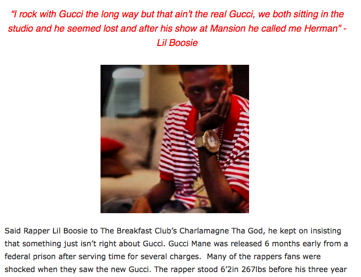 Gucci Mane Responds To Rumors He's A Clone Made By The Government