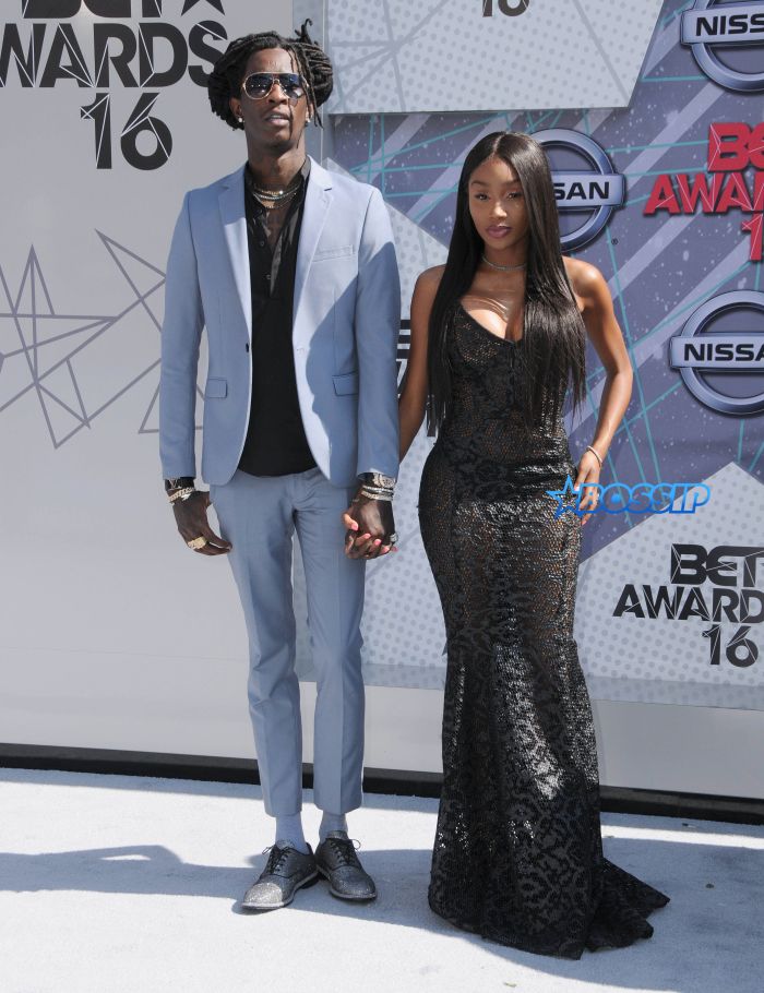 Arrivals for the 2016 BET Awards held at the Microsoft Theater. Pictured: Young Thug Ref: SPL1309695 260616 Picture by: AdMedia / Splash News Splash News and Pictures Los Angeles:310-821-2666 New York:212-619-2666 London:870-934-2666 photodesk@splashnews.com 
