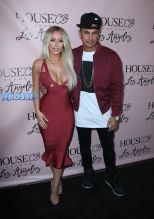 Aubrey O'Day DJ Pauly D House Of CB Flagship Store Launch