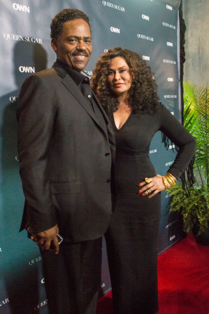 NEW ORLEANS, LA - JULY 02: Richard Lawson (L) and Tina Knowles Lawson attend a cocktail reception for "Queen Sugar" at Liberty Kitchen on July 2, 2016 in New Orleans, Louisiana. (Photo by Josh Brasted/Getty Images for OWN: Oprah Winfrey Network) *** Local Caption *** Richard Lawson; Tina Knowles Lawson