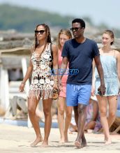 Chris Rock Megalyn Echikunwoke Kate Hudson vacation Club 55 St Tropez. twists bikini cakes shower yacht AKM-GSI
