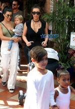 FameFlynetPictures La Jolla Mary Jo Campbell birthday dinner Shannon & Co children's boutique Kardashian family Blac Chyna Scott Disick Penelope Mason Reign North Saint West Kim Kardashian Khloe Kourtney Kris Jenner Corey Gamble