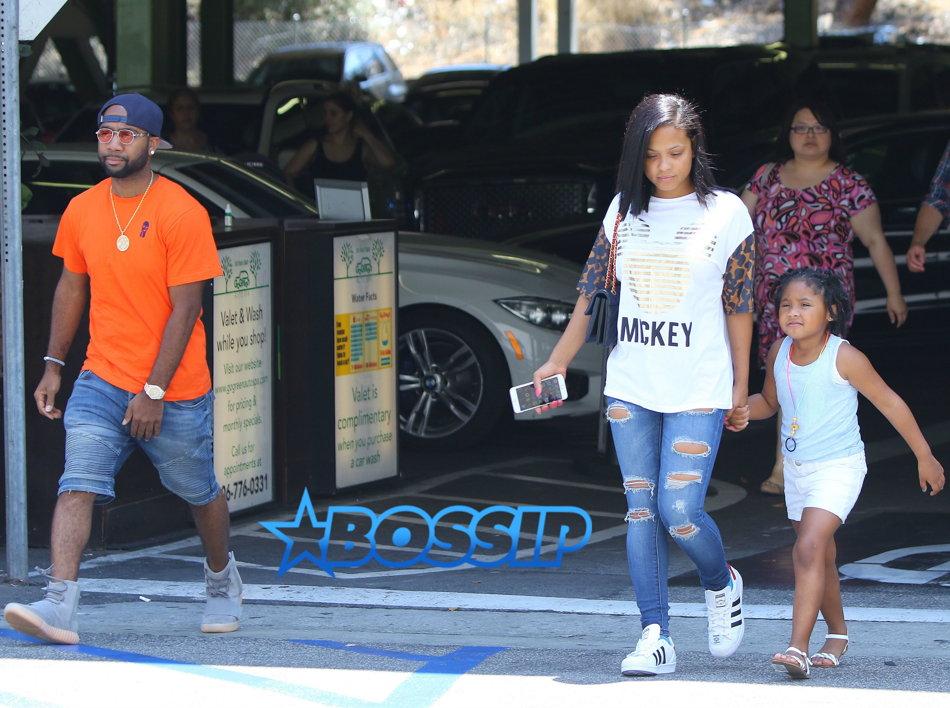 bespotten hoofd staan Christina Milian Spotted With Jas Prince
