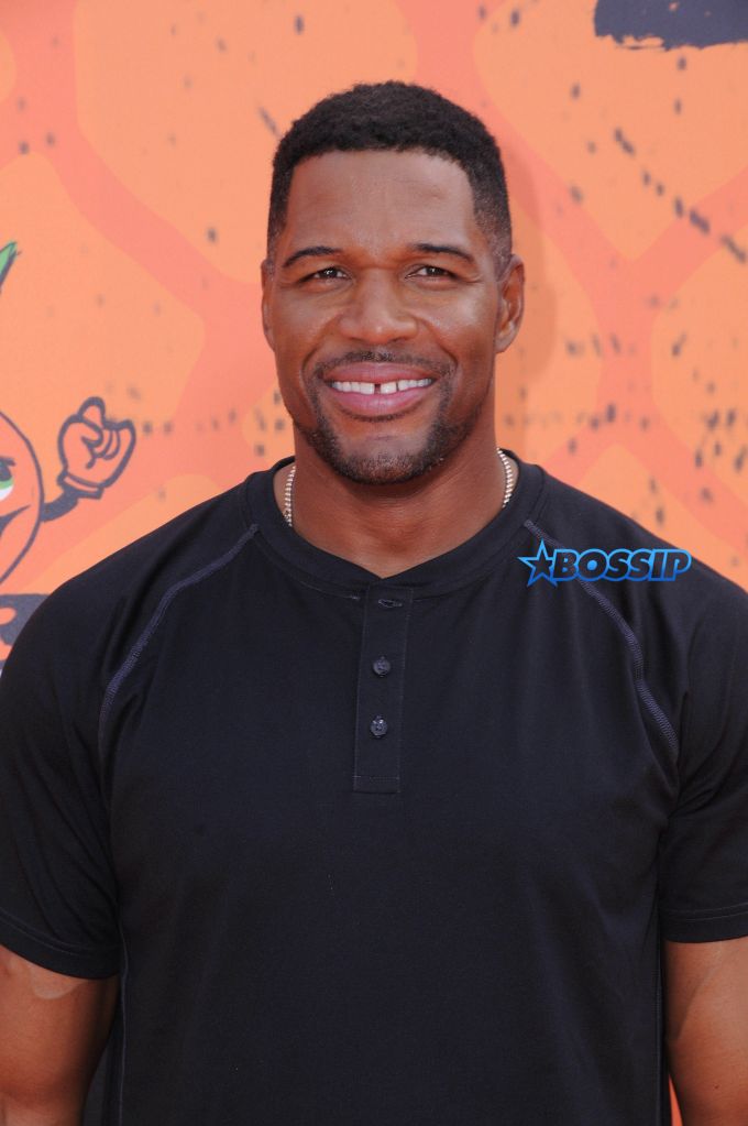 Arrivals for Nickelodeon Kids' Choice Sports Awards 2016 held at UCLA's Pauley Pavilion in West Hollywood, CA. Pictured: Michael Strahan Ref: SPL1319470 140716 Picture by: AdMedia / Splash News Splash News and Pictures Los Angeles:310-821-2666 New York:212-619-2666 London:870-934-2666 photodesk@splashnews.com 