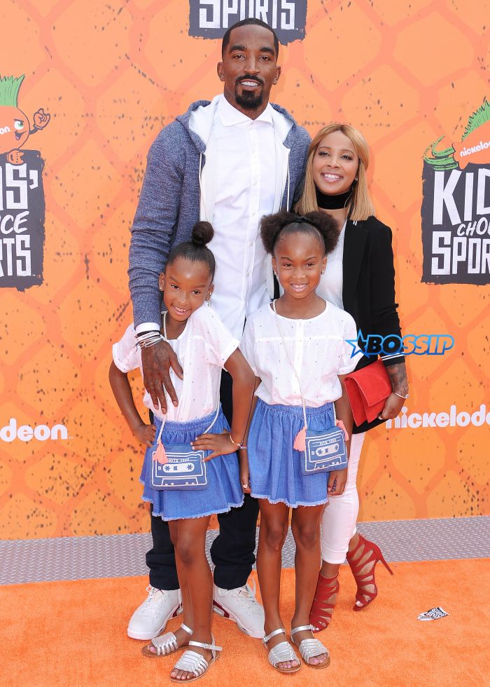 Zendaya at the Nickelodeon Kids Choice Sports 2016 at the Pauley Pavilion on July 14, 2016 in Los Angeles, California. Pictured: J.R. Smith Ref: SPL1319569 140716 Picture by: PG / Splash News Splash News and Pictures Los Angeles:310-821-2666 New York:212-619-2666 London:870-934-2666 photodesk@splashnews.com 