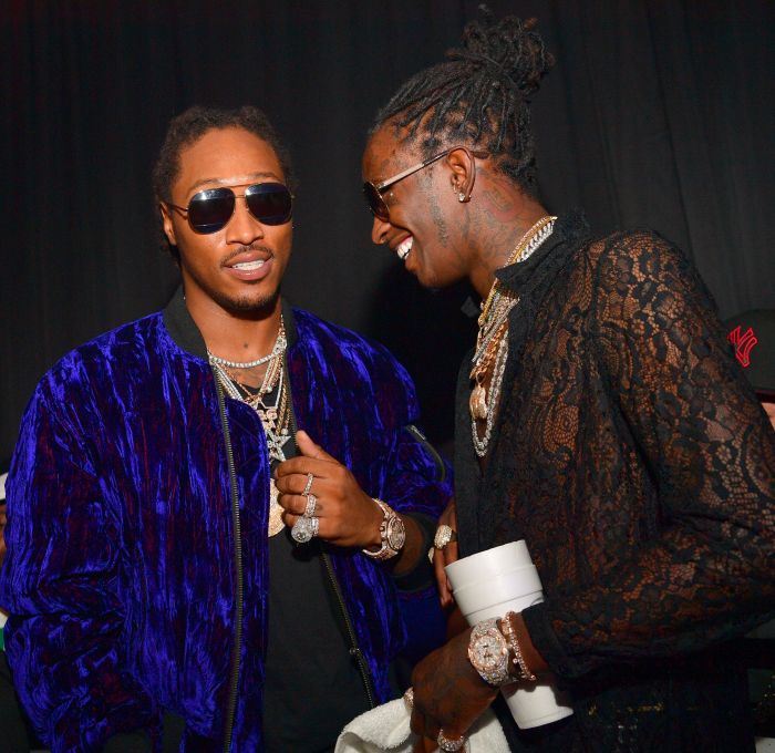 ATLANTA, GA - AUGUST 15: Rapper Future and Young Thug attend Young Thugs 25th Birthday an PUMA Campaign on August 15, 2016 in Atlanta, Georgia. (Photo by Prince Williams/Getty Images for PUMA)