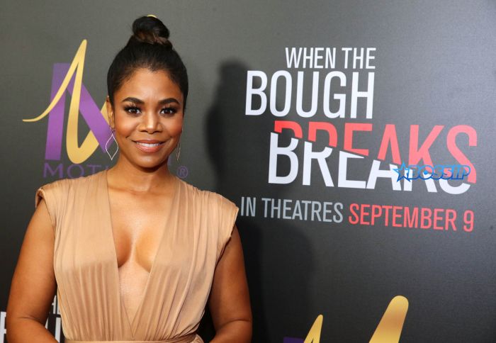 Regina Hall attends the Screen Gems premiere of "When the Bough Breaks" at Regal Cinemas L.A. Live on Sunday, August 28, 2016, in Los Angeles. (Photo by Steve Cohn/Invision for Screen Gems/AP Images)