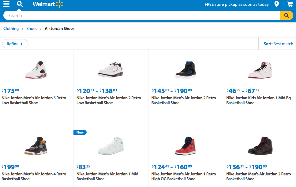Walmart Is Now Selling Jordans, Twitter 