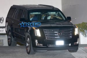 Beyoncé Jay Z jump car leaving the No Name club after a date night eating at Madeo. AKM-GSI