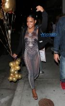 SplashNews Nas Christina Milian Catch LA 35th Birthday Nas Claudia Jordan attended