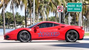 Tristan Thompson Red Lamborghini