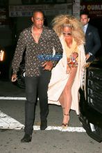 Beyoncé Jay Z seen arriving to celebrate Beyonce's Soul Train-Themed Birthday Party in New York City. SplashNews