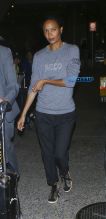 AKM-GSI Thandie Newton LAX Blue sweats sneakers