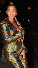 AKM-GSI Beyonce Jay Z Nicki Minaj T.I. late dinner at Pasquale NYC following Tidal concert early morning