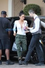 Beverly Hills, CA - Sean Combs Cassie Ventura Montage Hotel party Diddy laptop AKM-GSI 7 OCTOBER 2016