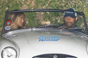 Russell Wilson Ciara date night Cecconi's. 1959 MG MGA Roadster fails to start. AKM-GSI 7 OCTOBER 2016