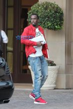 Beverly Hills, CA - Sean Combs Cassie Ventura Montage Hotel party Diddy laptop AKM-GSI 7 OCTOBER 2016