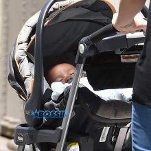 Donald Glover stroll New York girlfriend and baby. AKM-GSI 20 MAY 2016