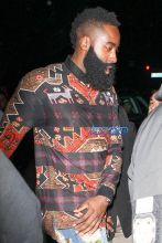 Basketball player James Harden Warwick nightclub jeans. Southwest shirt AKM-GSI 26 OCTOBER 2016