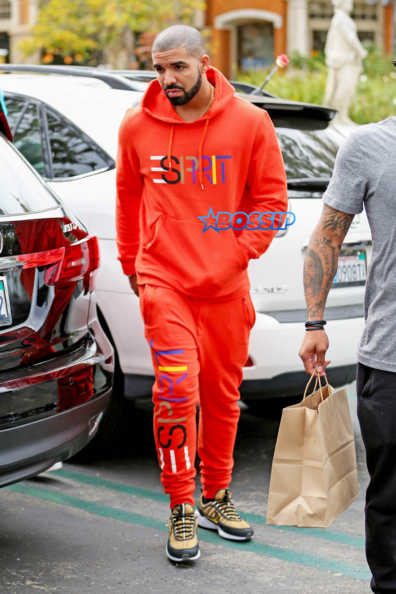 Drake Wears Pumpkin Colored Sweats, Plus Celebs In Halloween Costumes