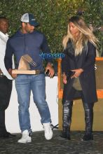 Russell Wilson Ciara date night Cecconi's. 1959 MG MGA Roadster fails to start. AKM-GSI 7 OCTOBER 2016