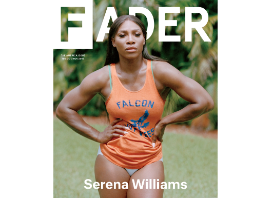 Serena Williams Fader cover