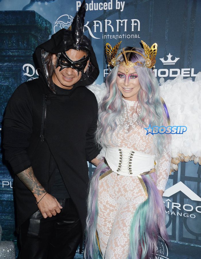 NO JUST JARED USAGE Maxim Halloween Party in Los Angeles. Pictured: Aubrey O'Day Ref: SPL1379531 231016 Picture by: Splash News Splash News and Pictures Los Angeles:310-821-2666 New York:212-619-2666 London:870-934-2666 photodesk@splashnews.com 