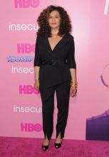 Tina Lawson SplashNews Premiere of HBO'S new comedy series 'Insecure' held at Nate Holden Performing Arts Center in Los Angeles, California on October 6, 2016.