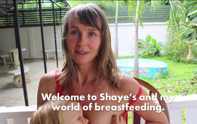 British mom will allow 4yearold son to breastfeed long