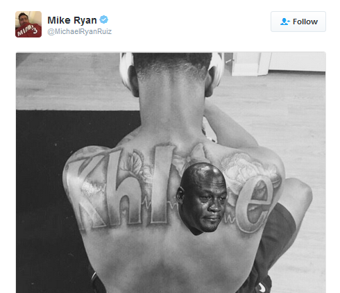 Tristan Thompson Didnt Get A Khloe Kardashian Tattoo On His Back Still  Funny Tho  The Latest HipHop News Music and Media  HipHop Wired