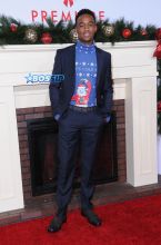 Jessie T. Usher SplashNews Almost Christmas Premiere Los Angeles Westwood
