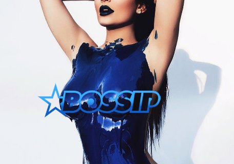 Kylie Jenner Nearly Nude In Body Paint | Bossip