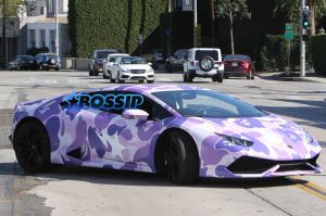 Travis Scott Maxfield purple camo Lambo AKM-GSI