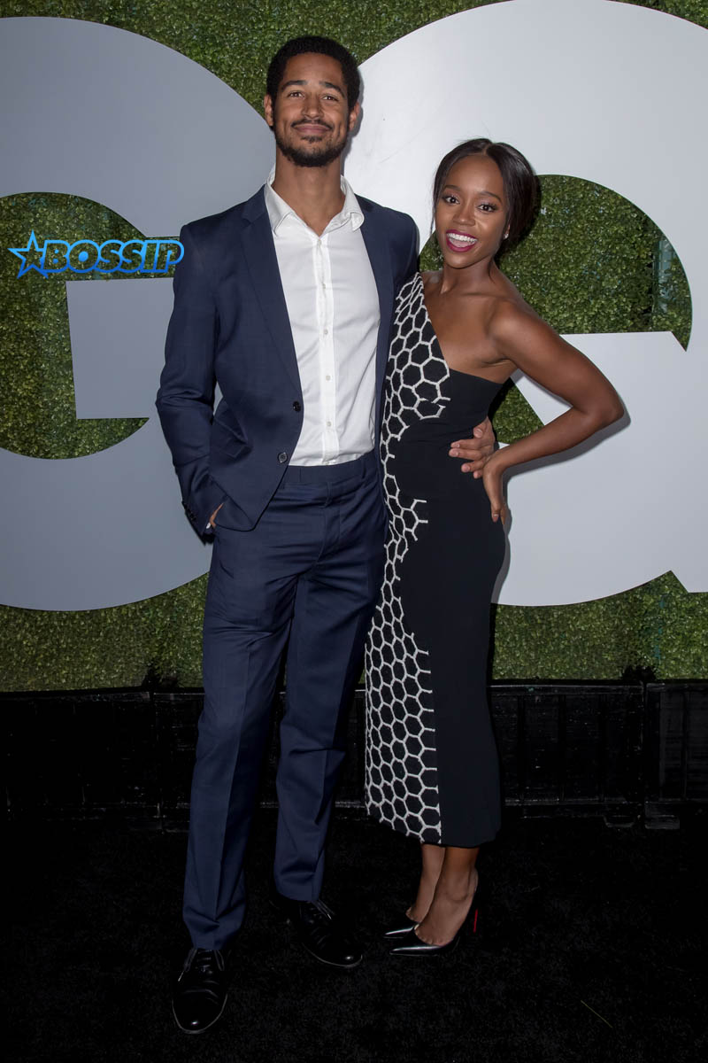 Alfred Enoch Aja Naomi King GQ Men of the Year Party 2016 WENN