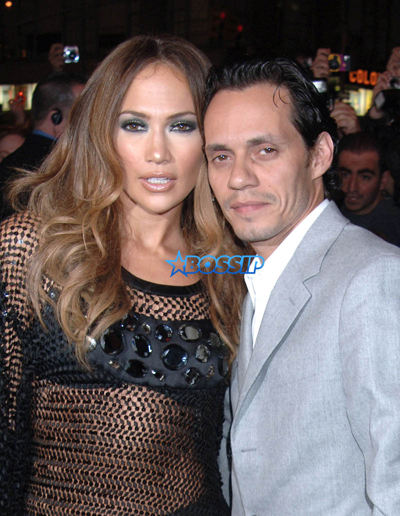 Archive photos of Jennifer Lopez and Marc Anthony at several events in NYC and California. SplashNews