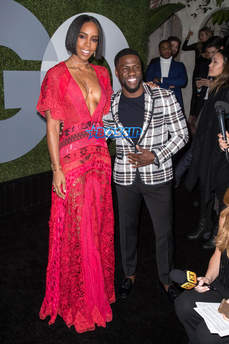 Kelly Rowland Kevin Hart GQ Men of the Year Party 2016 WENN