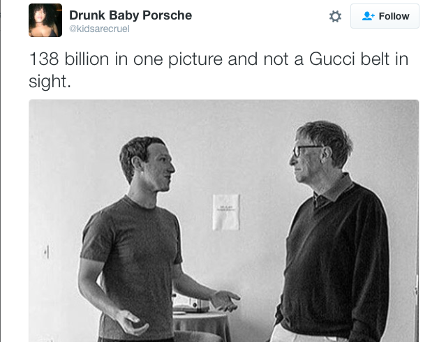 No Gucci Belt? A Gallery Of Things Bill 