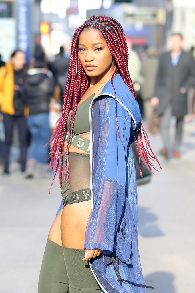 Keke Palmer spotted in a stylish outfit in New York City Pictured: Keke Palmer Ref: SPL1410799 141216 Picture by: Felipe Ramales / Splash News Splash News and Pictures Los Angeles: 310-821-2666 New York: 212-619-2666 London: 870-934-2666 photodesk@splashnews.com 