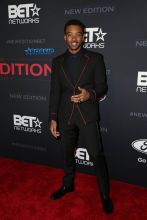 Algee Smith premiere of BET's 'The New Edition Story' held at Paramount Studios in Hollywood, California, USA. SplashNews