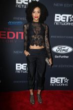 Annie Ilonzeh premiere of BET's 'The New Edition Story' held at Paramount Studios in Hollywood, California, USA. SplashNews