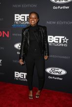 Bre Z premiere of BET's 'The New Edition Story' held at Paramount Studios in Hollywood, California, USA. SplashNews