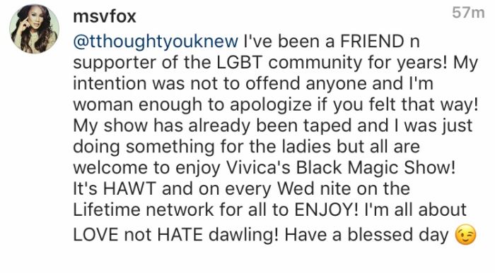 Vivica Fox black magic