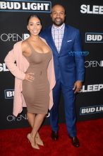 Gloria Govan Derek Fisher Los Angeles Premiere Sleepless SplashNews