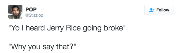 Jerry Rice's Latest Popeye's Commercial Isn't Going Over Too Well with  Black Twitter