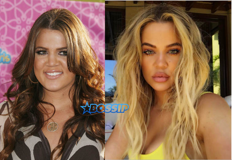 Khloe Kardashian in 2008 and 2016 Instagram Costa Rica