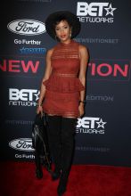 letoya Luckett premiere of BET's 'The New Edition Story' held at Paramount Studios in Hollywood, California, USA. SplashNews