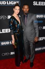 Michelle Monahan Jamie Foxx Los Angeles Premiere Sleepless SplashNews