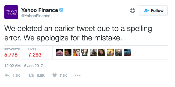 Yahoo Finance canceled