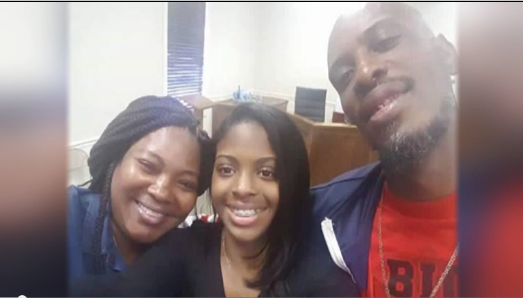 Shanara Mobley Kamiyah Mobley Craig Aiken Family Photo