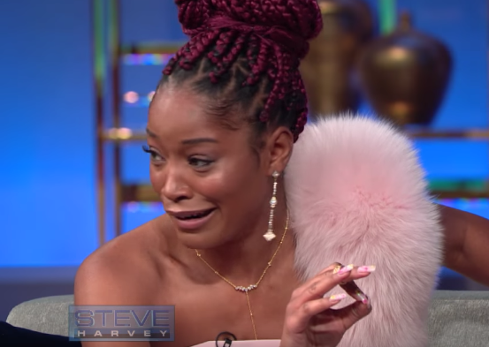 Keke Palmer On Steve Harvey Is Quite Peculiar "Get It?"